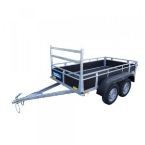 Remorque 750 kg double essieux Bois 3m00x1m51
